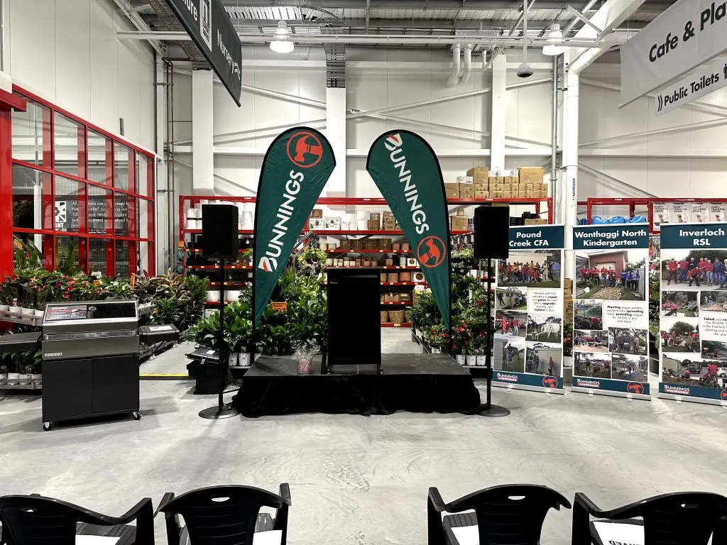 Bunnings Warehouse Offical Opening of the Wonthaggi Store